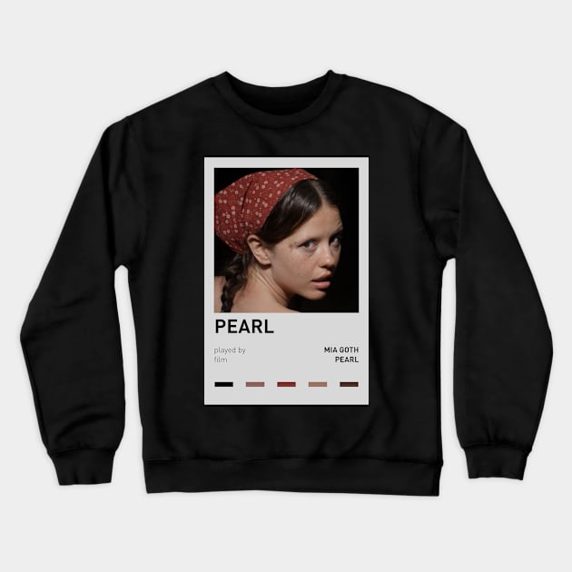 Mia Goth in Pearl Crewneck Sweatshirt by sinluz